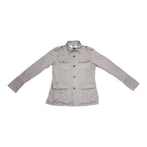 Burberry Black Label Tan Field Military Jacket Medium